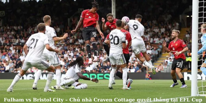 Fulham vs Bristol City – Chủ nhà Craven Cottage quyết thắng tại EFL Cup